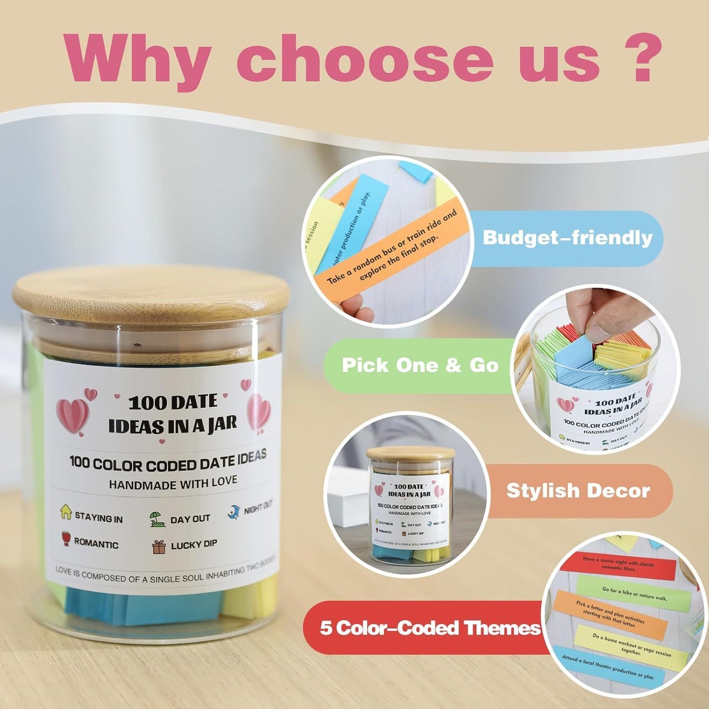 DateMark™ Minimalist Gift Stickers – Canned Creativity for Every Occasion