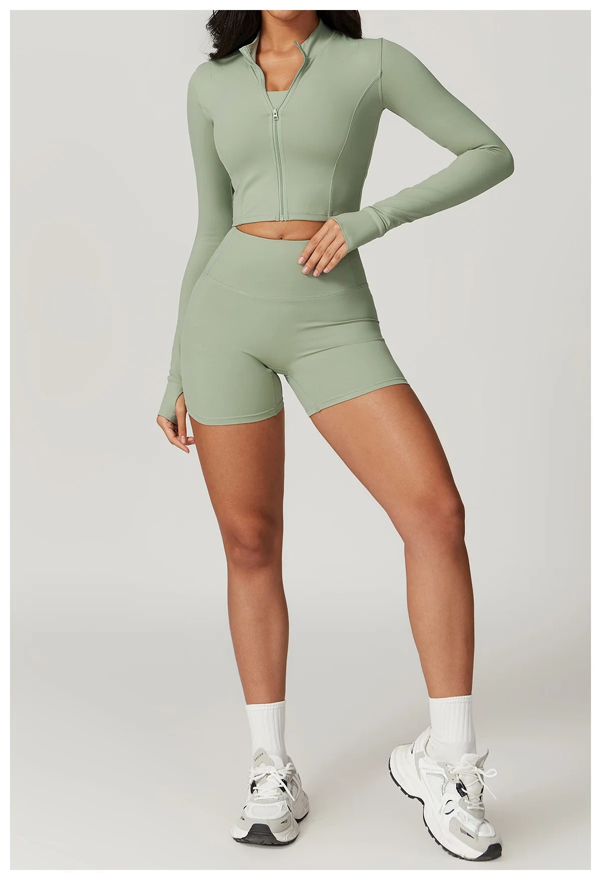 FlexFit™ 2-Piece Zipper Yoga Set for Women