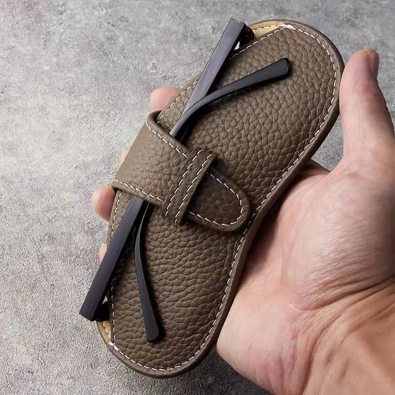 LuxeShade™ Soft Leather Glasses Pouch