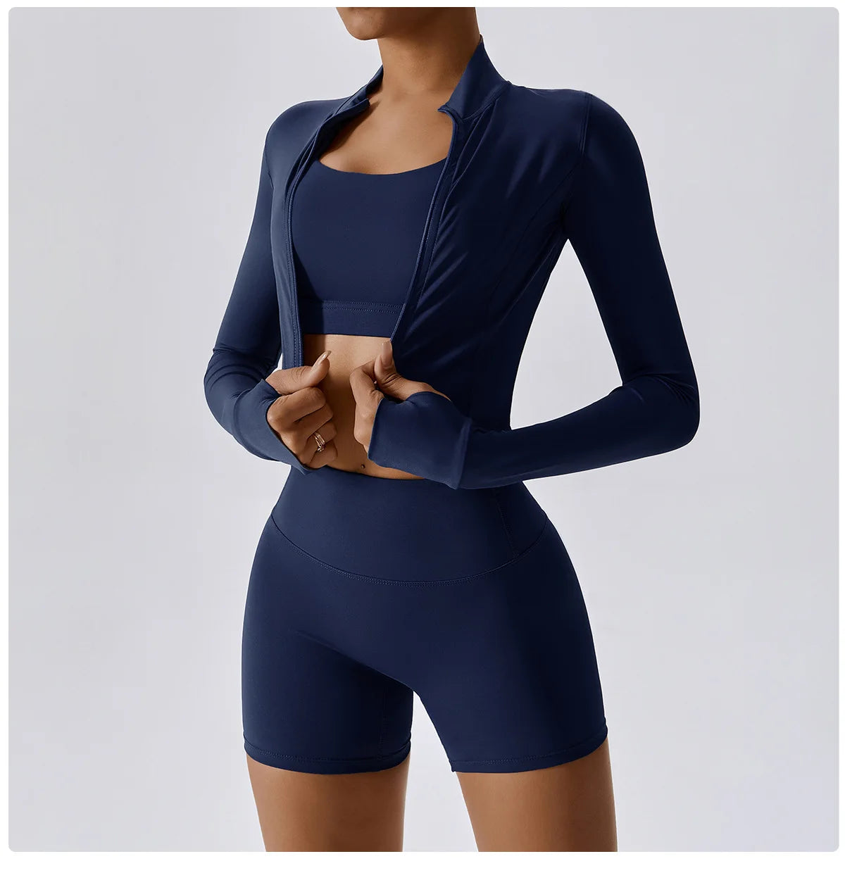 FlexFit™ 2-Piece Zipper Yoga Set for Women