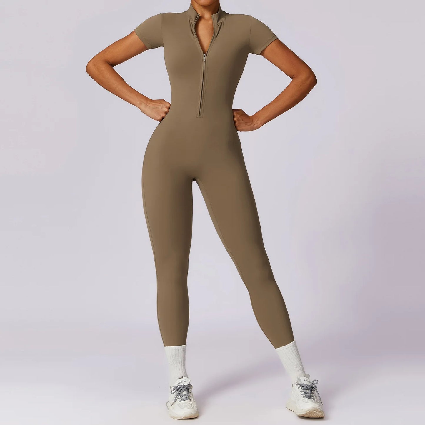 ZenZip™ One-Piece Jumpsuit Short Sleeve 2.1