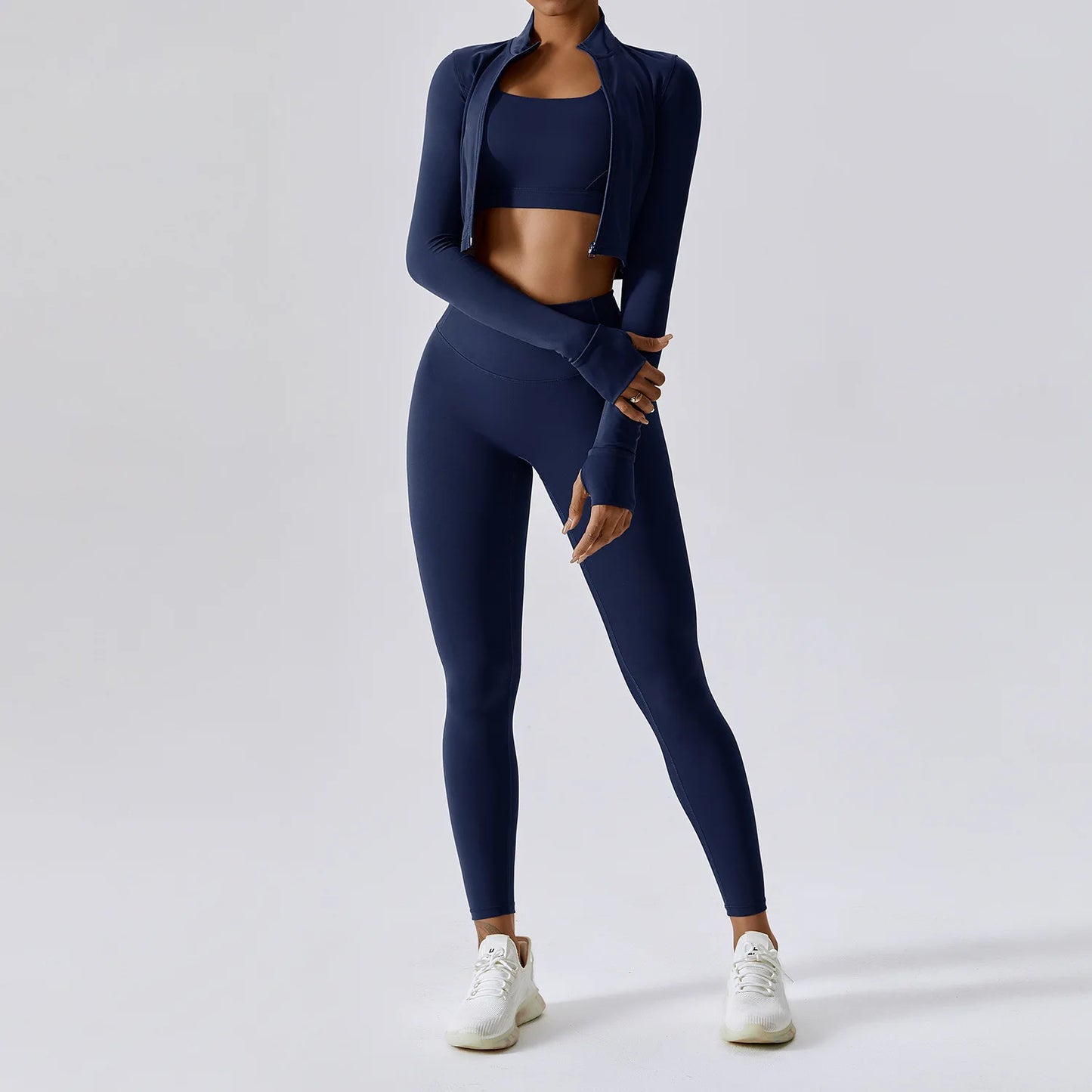 FlexFit™ 2-Piece Zipper Yoga Set for Women