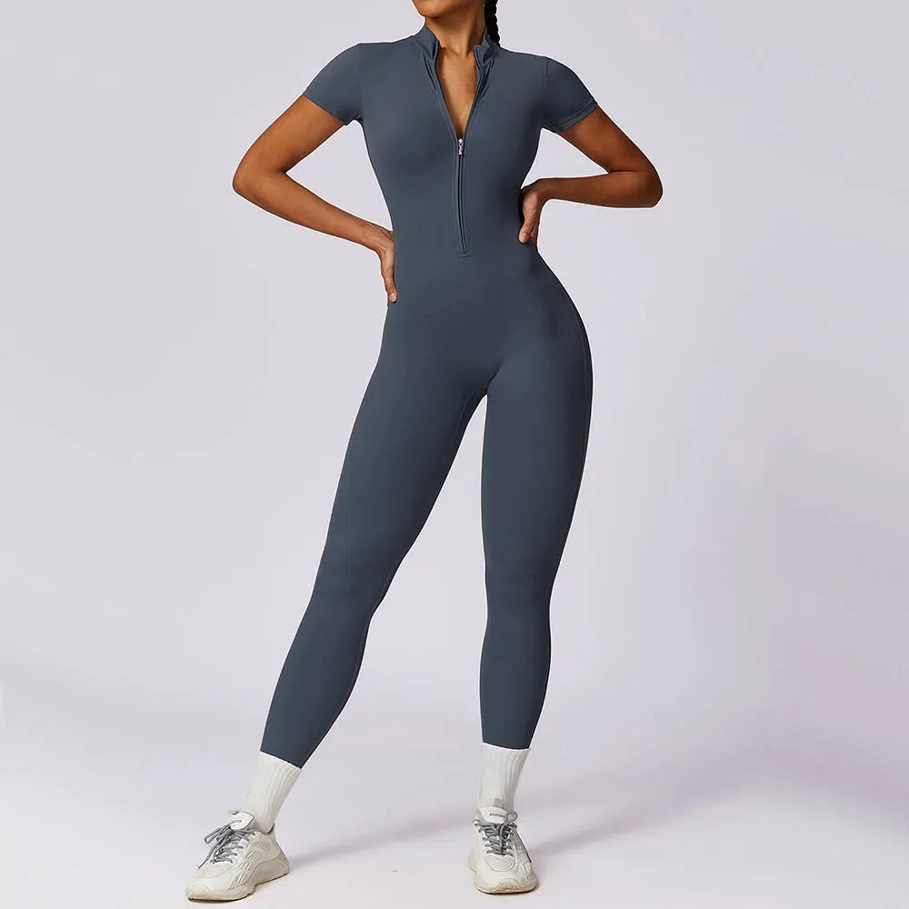 ZenZip™ One-Piece Jumpsuit Short Sleeve 2.1