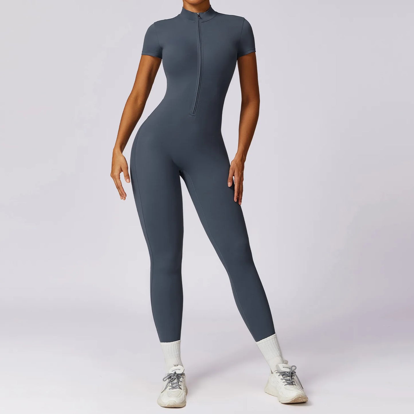 ZenZip™ One-Piece Jumpsuit Short Sleeve 2.1