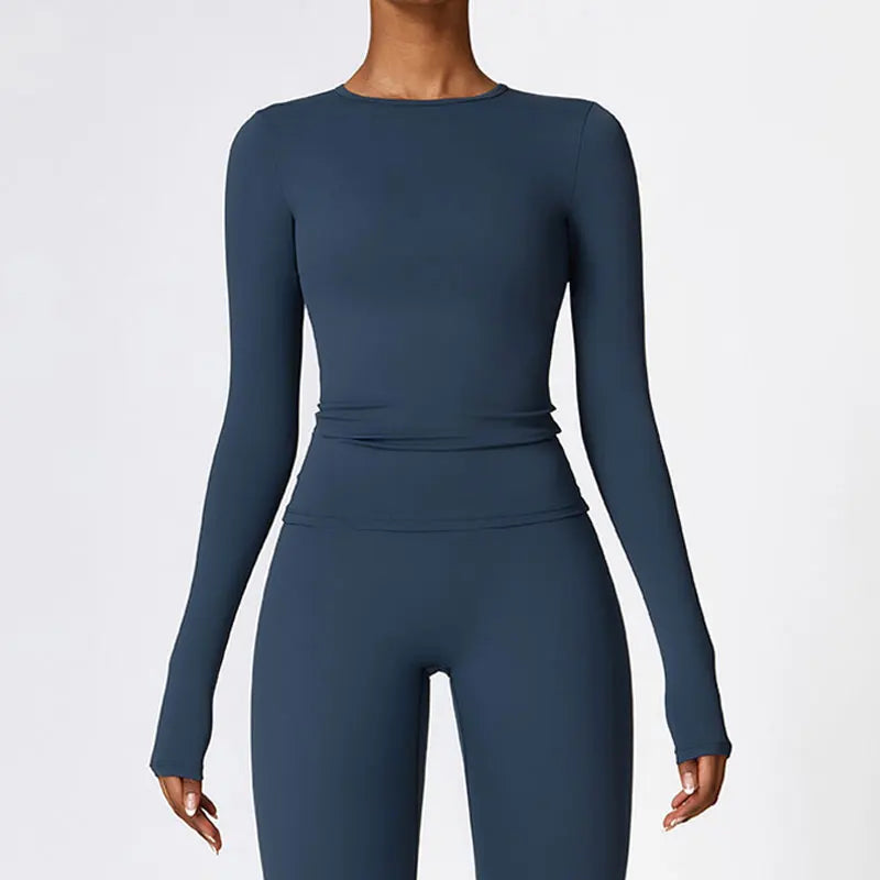 FlexWarm™ Long Sleeve Gym Top