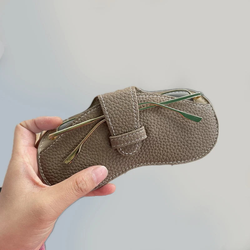 LuxeShade™ Soft Leather Glasses Pouch