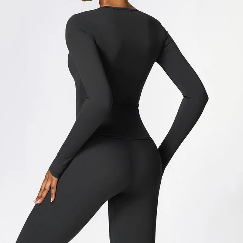 FlexWarm™ Long Sleeve Gym Top
