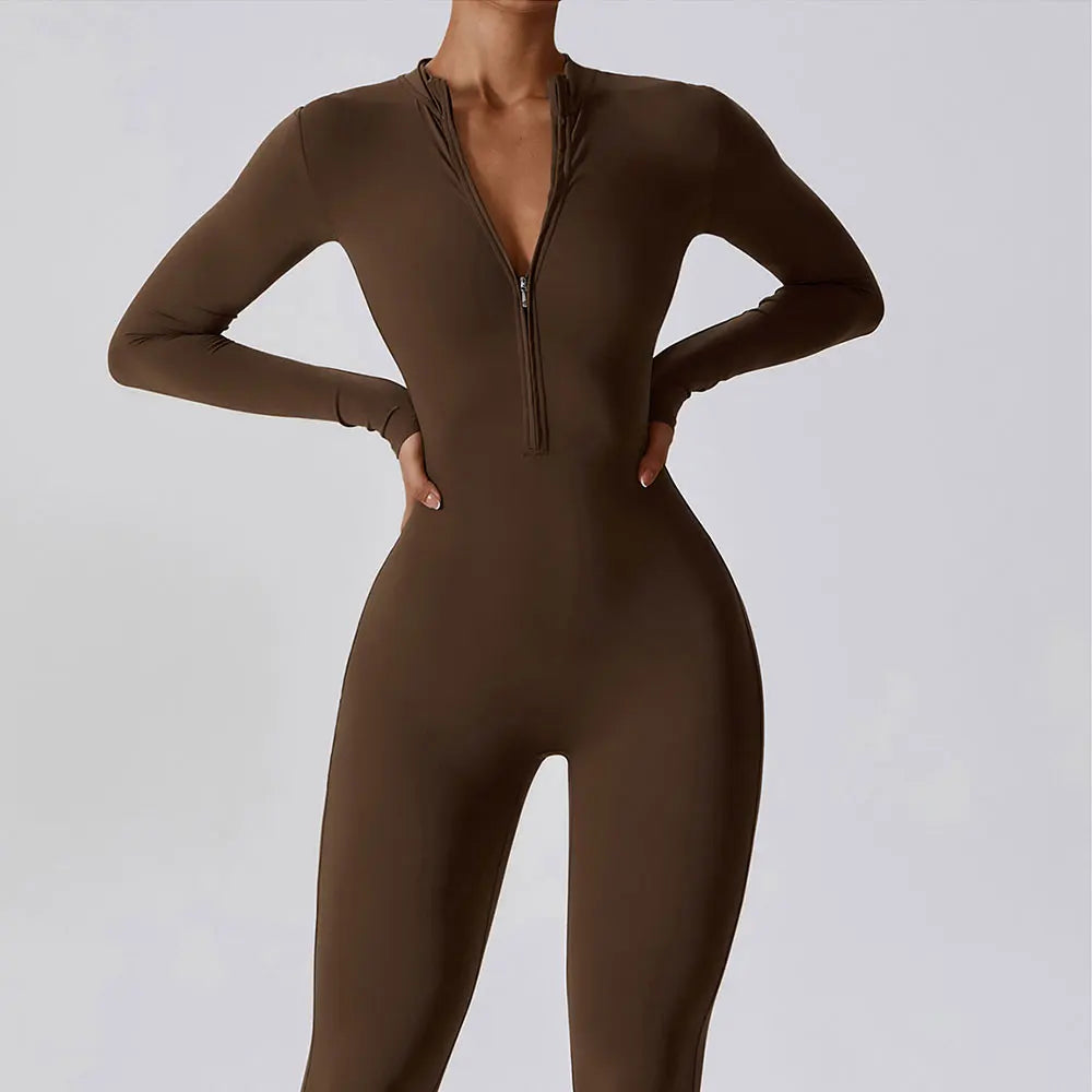 ZenZip™ Jumpsuit One-Piece Suit Zipper Long Sleeved