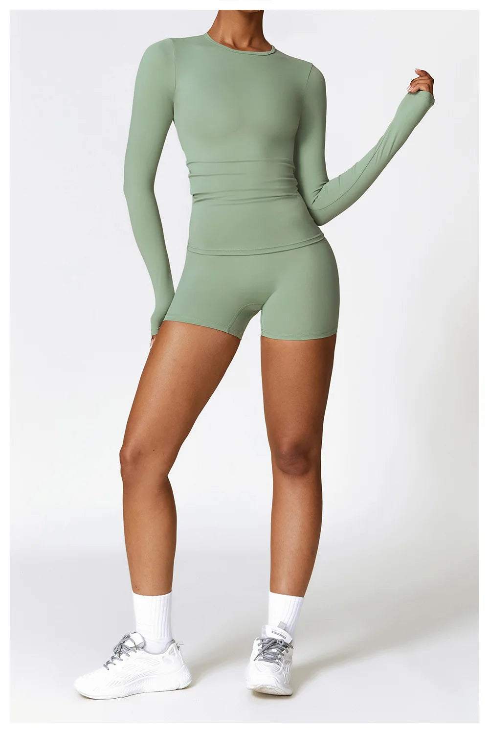 FlexWarm™ Long Sleeve Gym Top