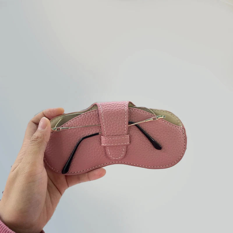 LuxeShade™ Soft Leather Glasses Pouch