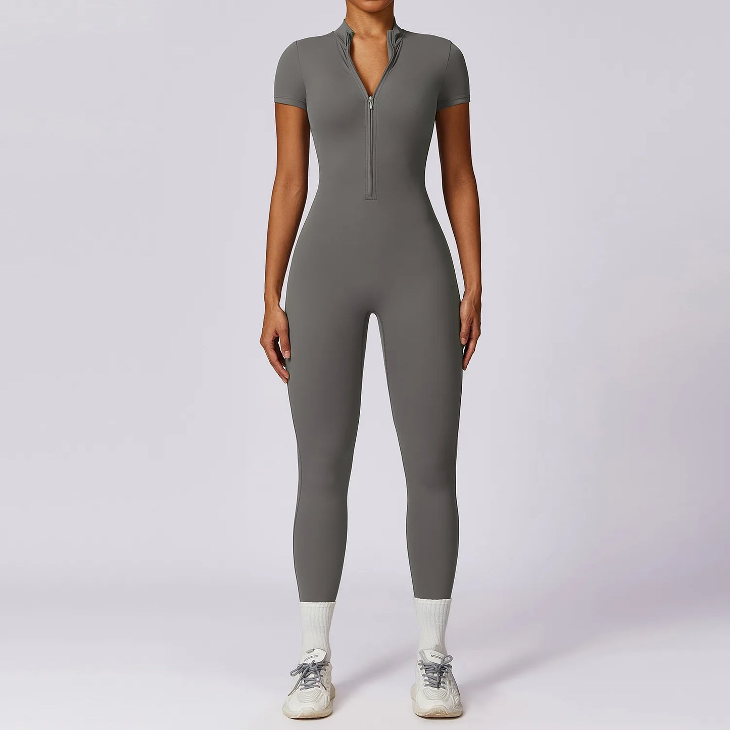 ZenZip™ One-Piece Jumpsuit Short Sleeve 2.1