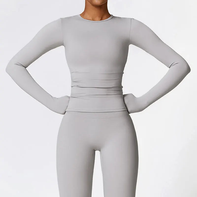 FlexWarm™ Long Sleeve Gym Top