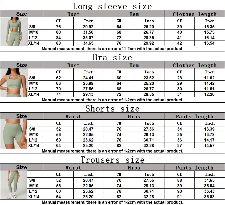FlexFit™ 2-Piece Zipper Yoga Set for Women