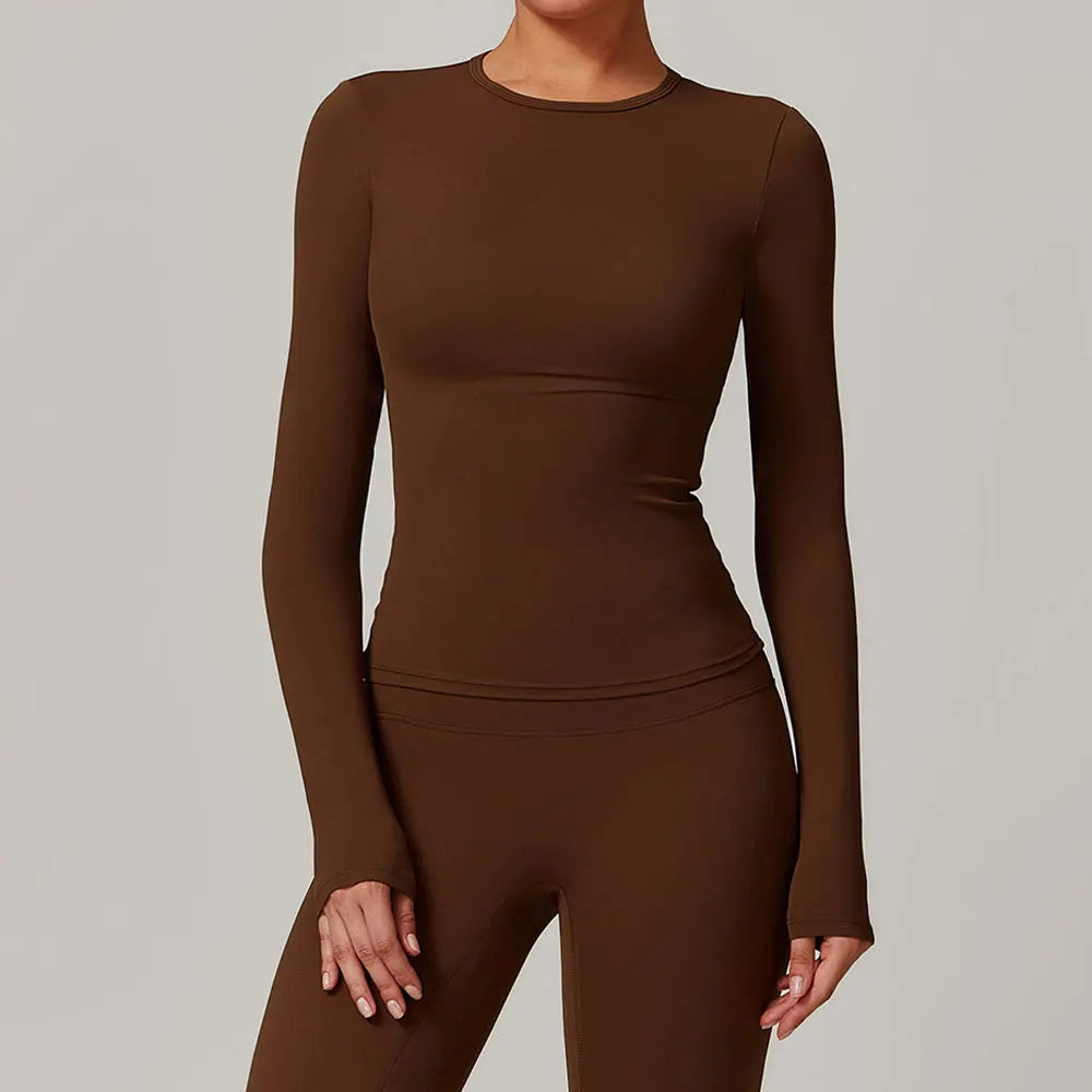 FlexWarm™ Long Sleeve Gym Top