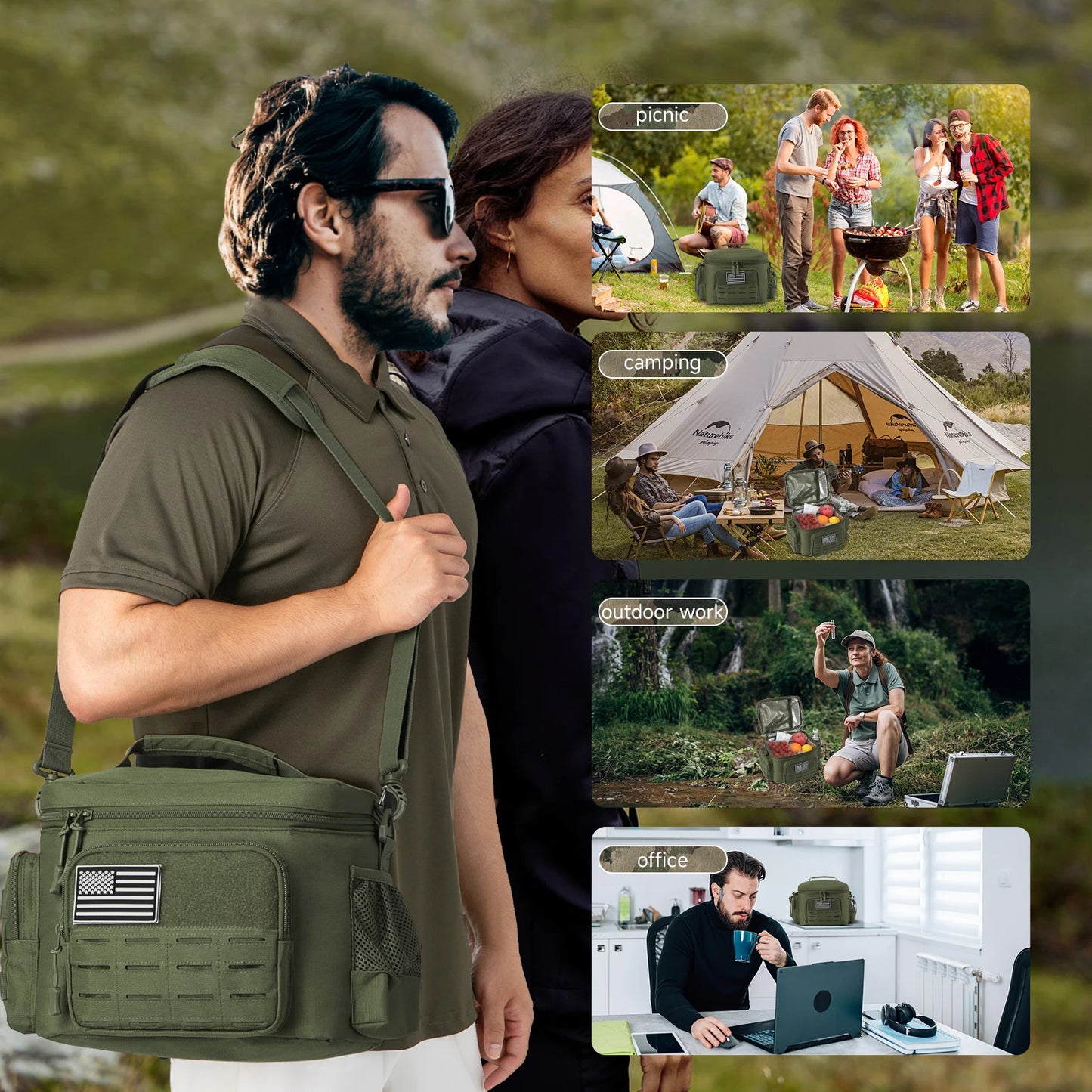 RuggedMeal™ Tactical Insulated Lunch Bag
