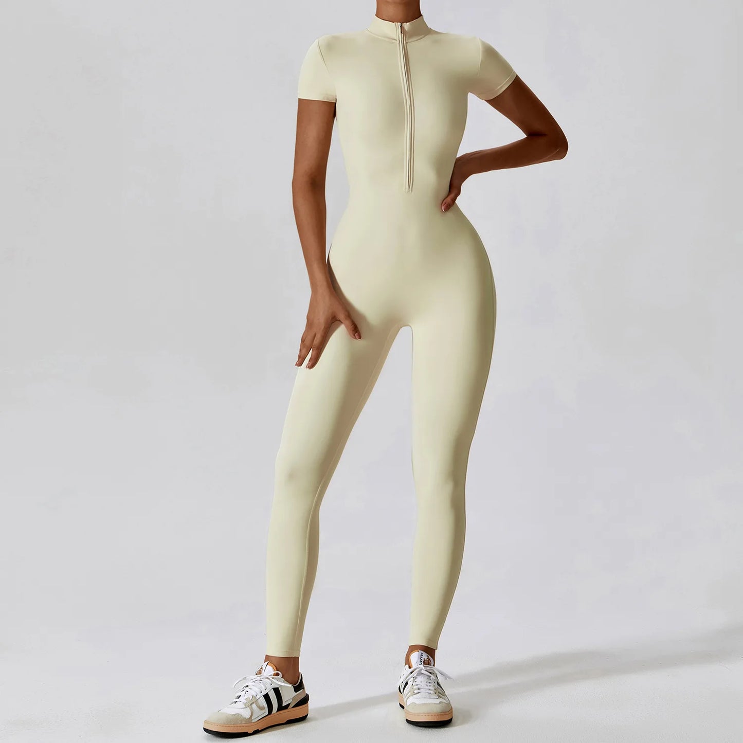 ZenZip™ One-Piece Jumpsuit Short Sleeve 2.1