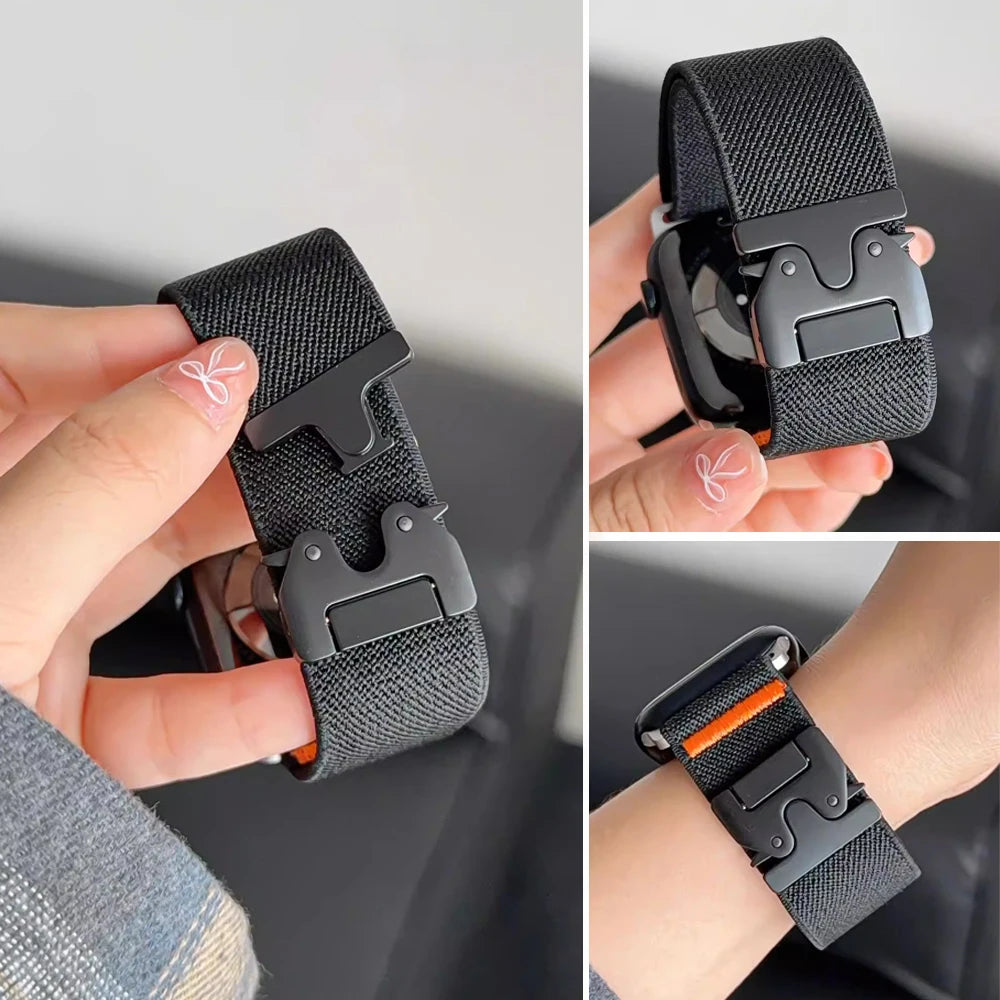 SkyWeave™ Parachute Strap for Apple Watch (Ultra 2 & All Sizes)