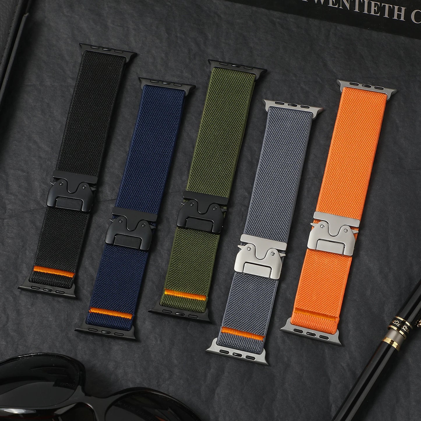 SkyWeave™ Parachute Strap for Apple Watch (Ultra 2 & All Sizes)