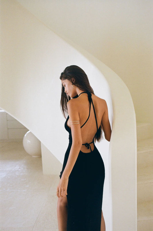 Seductra™ Knitted Backless Bodycon Dress