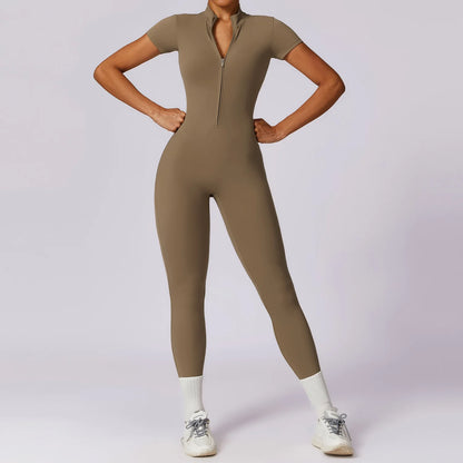 ZenZip™ One-Piece Jumpsuit Short Sleeve 2.1