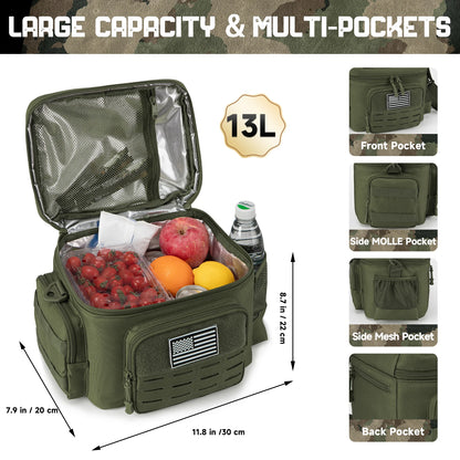 RuggedMeal™ Tactical Insulated Lunch Bag