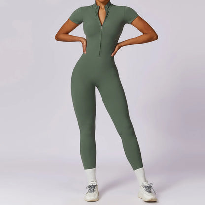 ZenZip™ One-Piece Jumpsuit Short Sleeve 2.1
